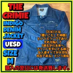【UESD】CRIMIE インディゴデニムジャケット Mサイズのサムネイル
