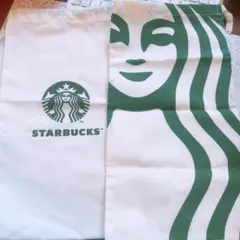 STARBUCKS ギフト袋 布製 2枚セット