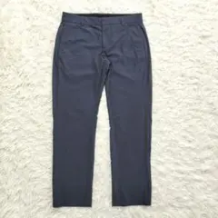美品 PILGRIM EMINENTOネイビー スラックス サイズ48 L程度 - メルカリ