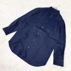 theory セオリー　長袖シャツ　ネイビー　紺　XXSサイズ