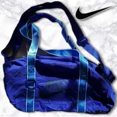 NIKE ナイキ ボストンバッグ ブルー 45cm×20cm