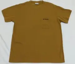 送料込み☆匿名発送　Columbia　コロンビア マスタード Tシャツ　Ｌサイズのサムネイル