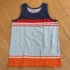 【新品未使用】GAP KIDS ノースリーブタンクトップ S（120センチ）のサムネイル