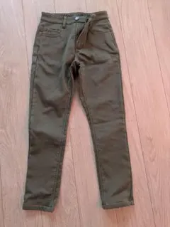 裏起毛 ワイドパンツ