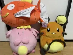 ポケモン　めちゃデカ　コイキング　ラッキー　デデンネ　セット