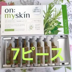 on: myskin オーマイスキン ハーブピーリング　フェイス用　4ml×7個
