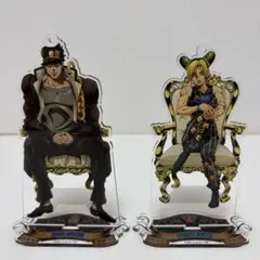 ジョジョワールド　アクリルスタンド　空条承太郎　空条徐倫　2点セット