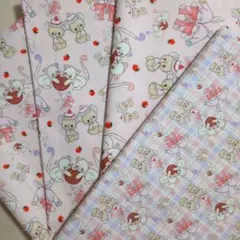 ゆめかわシーチング生地 ハギレまとめ売り