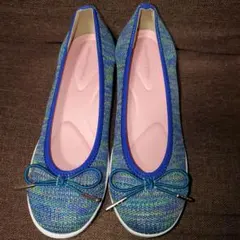 最終価格❗パドリュージュ　リボン付きフラットシューズ