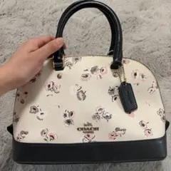 COACH 花柄 ショルダーバッグ