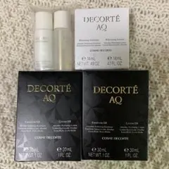 DECORTE AQ 乳液、化粧水サンプル