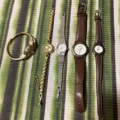 腕時計　ジャンク　５本まとめ売り　ジャンク