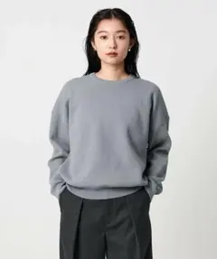 MARW UNITED ARROWS / クルーネック ロングスリーブ ニット