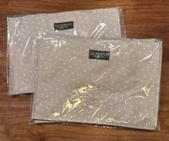 GODIVA ベージュ　星柄トートバッグ 2個セットのサムネイル