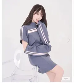 RoseMuse 2way jersey mini one piece グレー - メルカリ