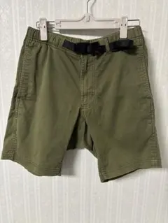 GRAMICCI ハーフパンツ　 オリーブkhaki S NN美品