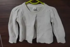 baby GAP アイボリー ニットカーディガン 12-18ヶ月