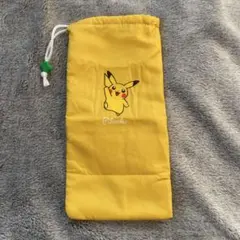 ポケモン ピカチュウ 巾着袋 黄色