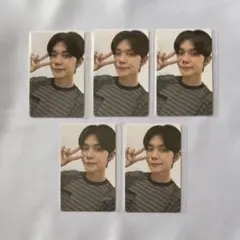 TXT ヨンジュン weverse ラキドロ 5枚セット