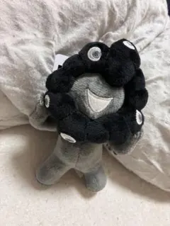 EXPO2025 黒ミャクミャク ブラック ゴム紐付き ぬいぐるみ