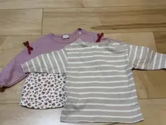 長袖トレーナー　80センチ　2枚