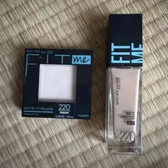 Maybelline fit me foundation and powderのサムネイル