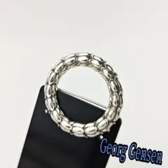 希少＊Georg Jensen #258 ブローチ シルバー ヴィンテージ - メルカリ