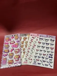 サンリオ　マシュマロシール＆４サイズステッカー　　４種セット　正規品