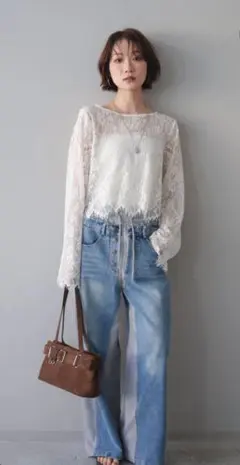 超美品‼︎】CHECK&COFFEE デニムサロペット - メルカリ