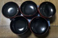 漆器　器　5つセット
