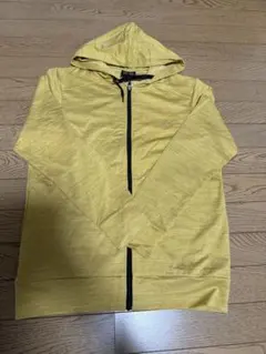 YONEX フード付きジャージ イエロー JP M