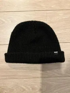 HUF USUAL CUFF BEANIE 黒 ビーニー