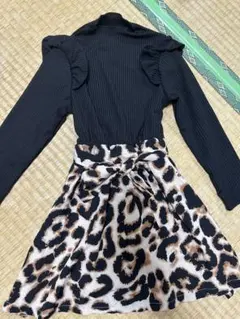 110cm 女の子 ワンピース二点セット