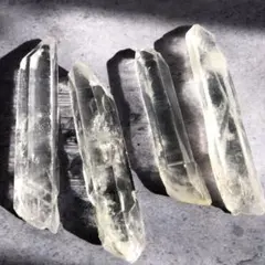 【虹入り！バーコード美！透明度】レムリアンシードクリスタル　ポイント31