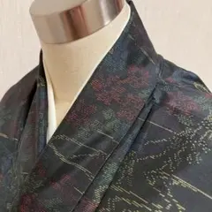KJ3186 大島紬 身丈158cm 着物 正絹のサムネイル