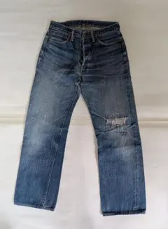 フラットヘッドダメージ（リペア）ジーンズのサムネイル