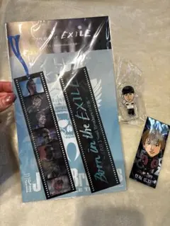 三代目JSBしおり　臣クリップ　臣シール　銀テープ