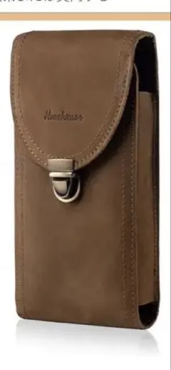 レトロブラウン スマホショルダーバッグ
