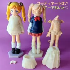美少女フィギュア　ワンダ&リセットのオシャレ泥棒!　リセットちゃん私服&無塗装