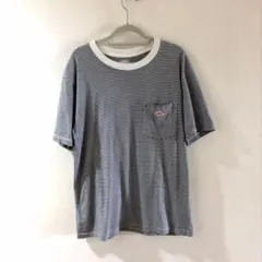 DANTON ボーダー ポケットTシャツのサムネイル