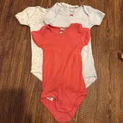 PETIT BATEAU プチバトー 肌着ロンパース3枚セット