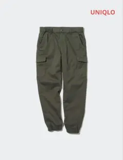 UNIQLO オリーブ カーキ カーゴパンツ