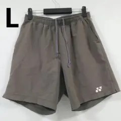 YONEX ダークグレー ショートパンツ ベリークール　L