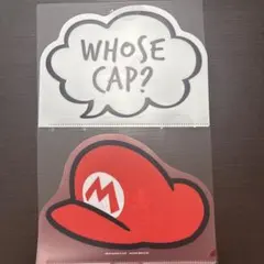 スーパーマリオ　クリアファイル