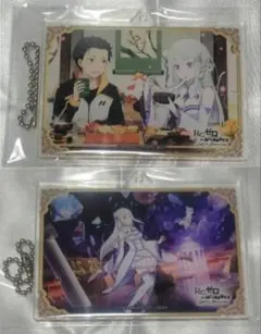 リゼロ　鉄カラ　カード　10枚セット　カラオケの鉄人　レム　エミリア　激レア リゼロ 鉄カラ カード 10枚セット カラオケの鉄人 レム エミリア