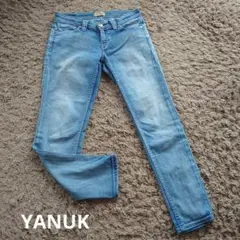 [美品]YANUK ジーンズ ヤヌーク スリムジーンズ パトリシア