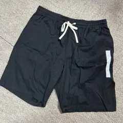 GU ハーフパンツ ブラック グリーン　2本セットXLのサムネイル