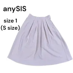 エニィスィス　スカート　ウエストゴム　くすみピンク　レディース　1 S 1449のサムネイル