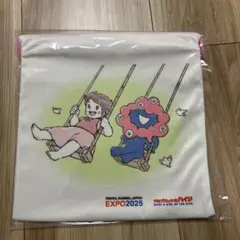 EXPO 2025 ハイジ×ミャクミャク　巾着バッグ