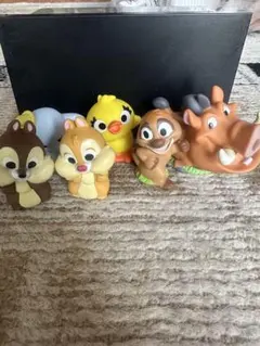 チップとデール、 ダンボ、ティモン、プンバァ フィギュアセット